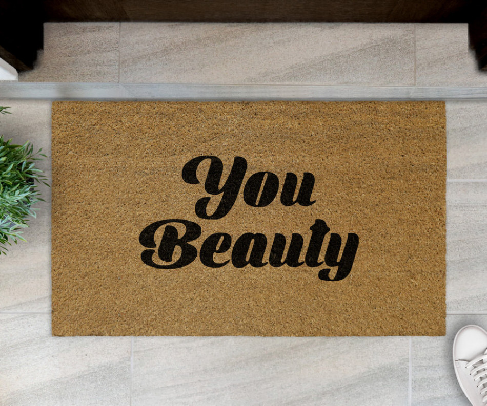 'You Beauty' Aussie Slang Doormat 75x45cm
